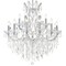 Cwi Lighting Maria Theresa 19 Light Up Chandelier With Chrome Finish 8311P32C-19 (Clear) - alternate 1